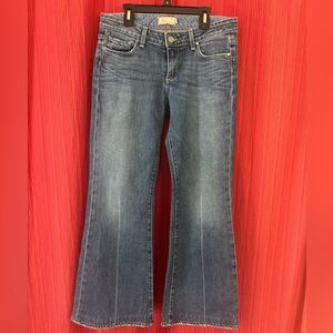 PAIGE Robertson Flare Jeans - size 29x28 low rise
